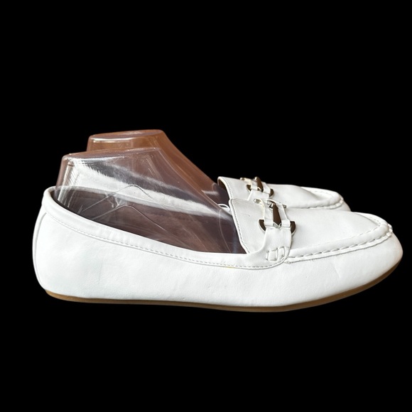 Aerosoles Day Drive Women's Casual Loafers White Size 11 wide rubber sole - Picture 4 of 13